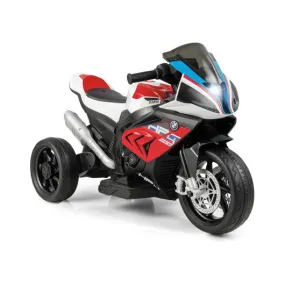 12V Licensed BMW Kids Motorcycle Ride-On Toy for 37-96 Months Old Kids-Red