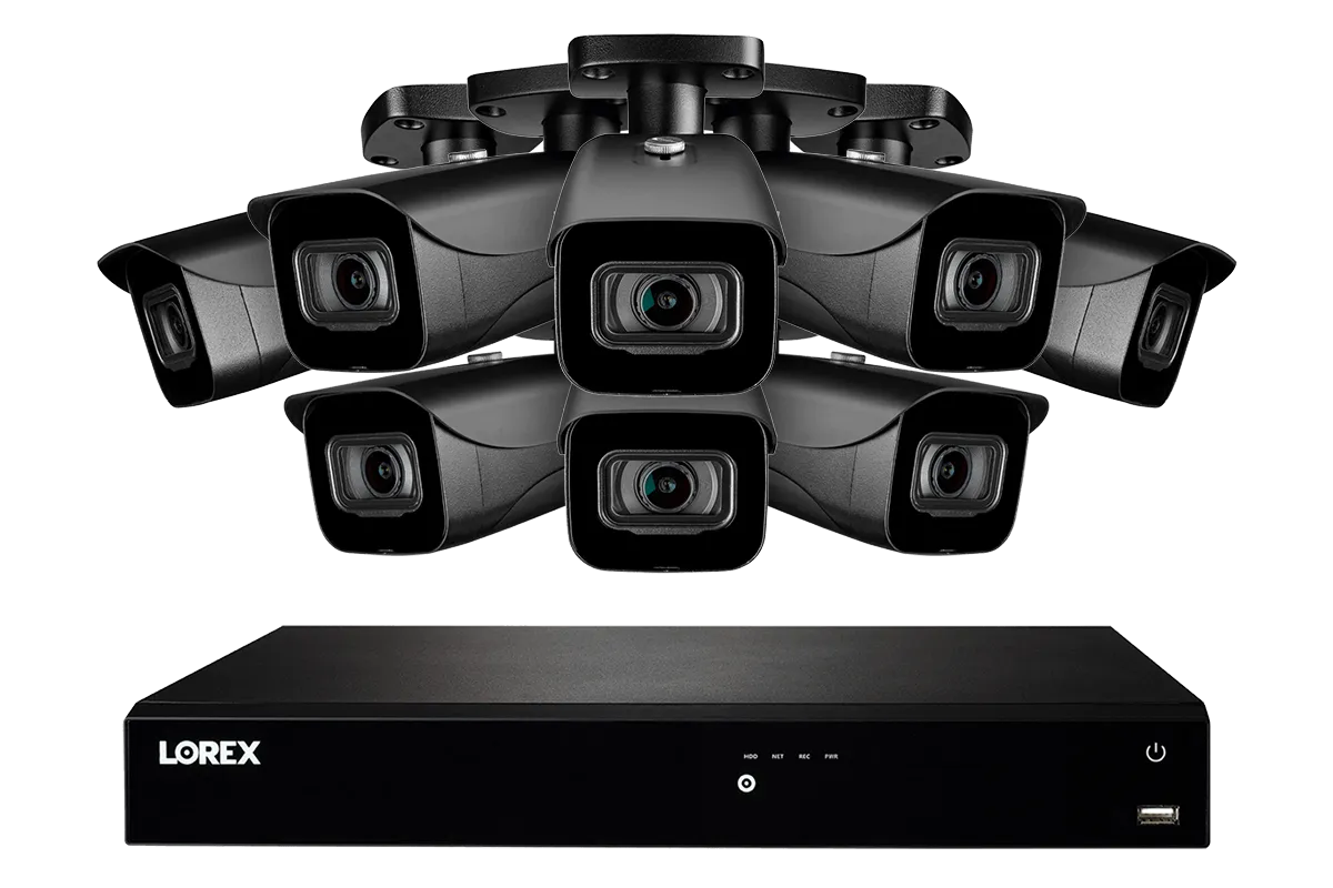 16-Channel Fusion NVR System with 4K (8MP) IP Cameras