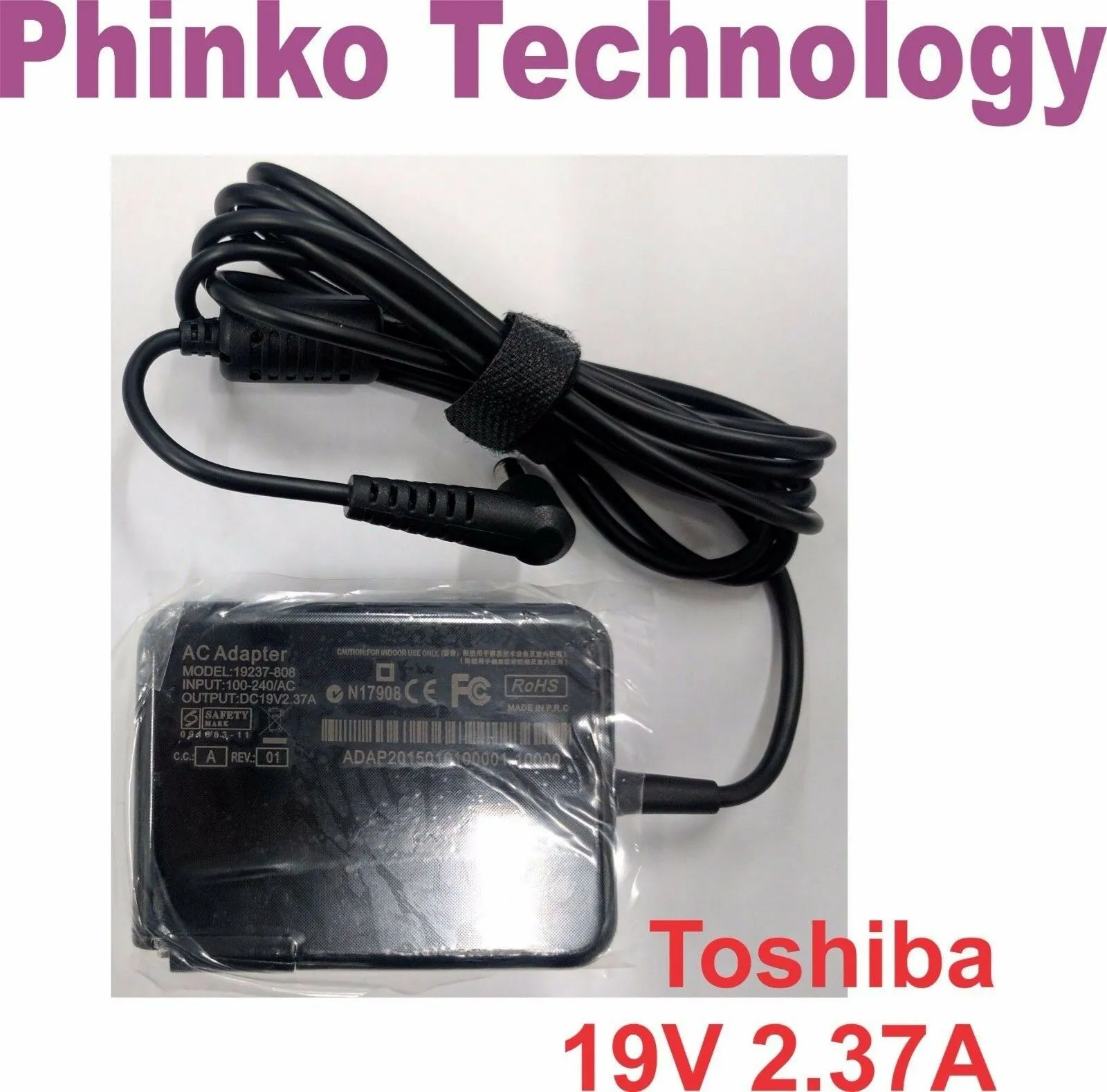 19v 2.37A AC Adapter Charger For ASUS Laptops X551CA SX024H SX029H 5.5*2.5mm