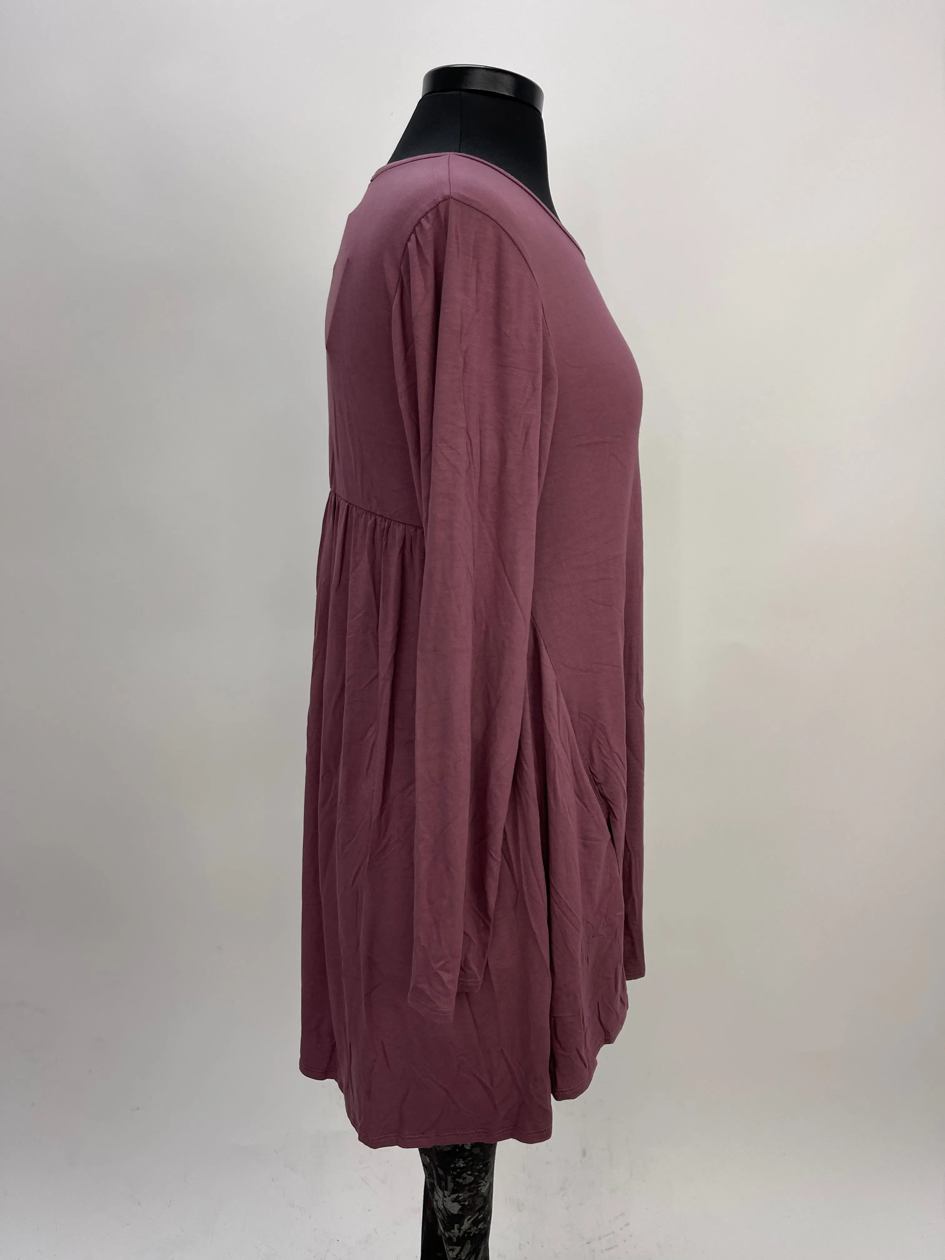 2AM Long Sleeves Tunic - Wild Ginger