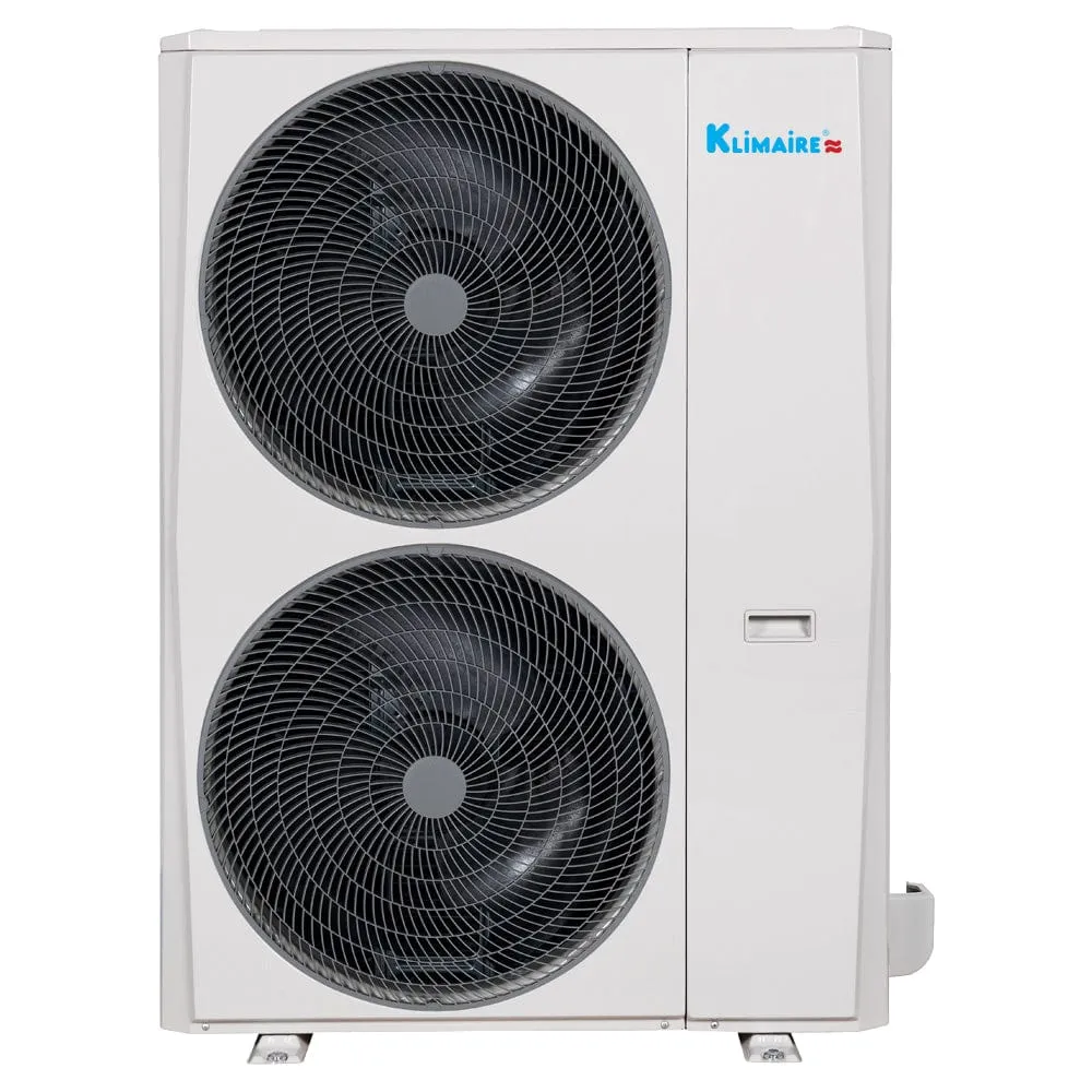 5 Ton Klimaire 16 SEER2 Central Ducted Split Hyper Heat Pump AC System