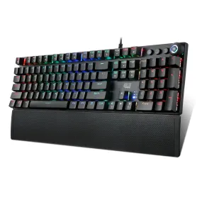 Adesso EasyTouch 650EB, Mechanical RGB Gaming Keyboard, Black