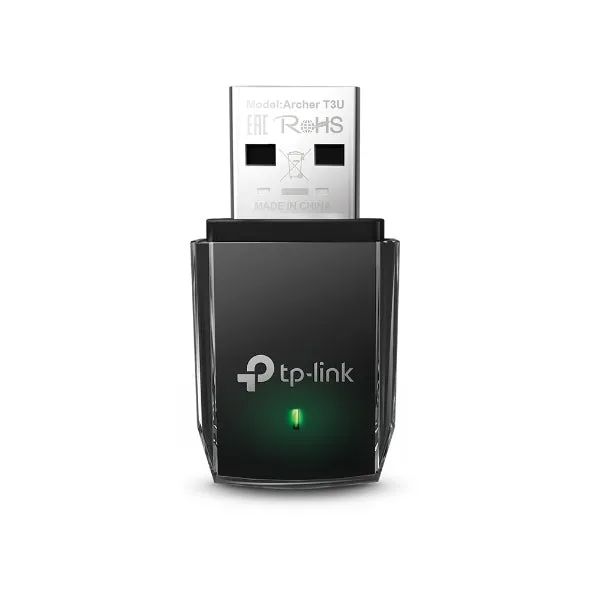 Archer T3U / Tp-Link Ac1300 Mini Dual Band Wi-Fi Usb Adapter Black