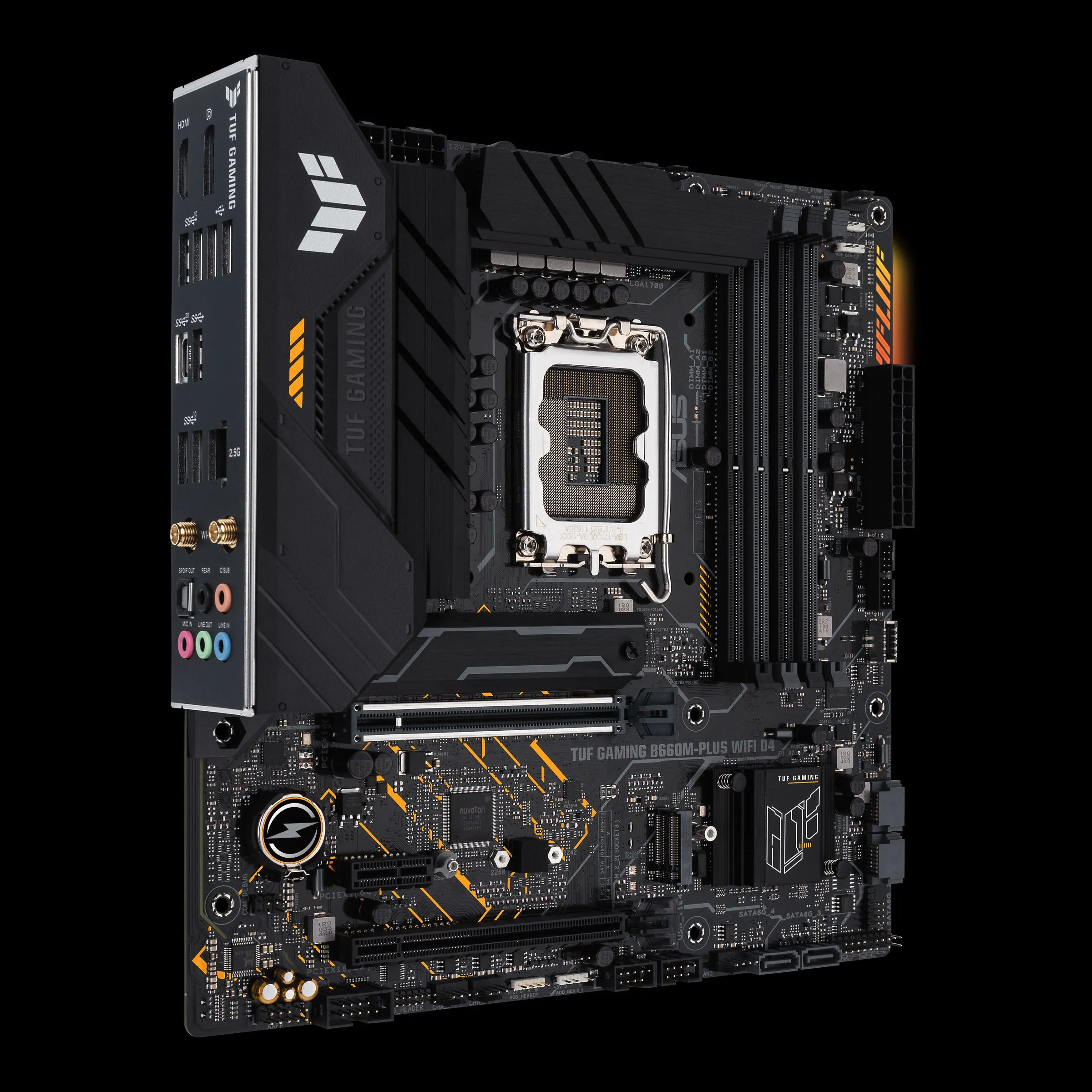 Asus Mainboard Tuf Gaming B660m-Plus Wifi D4 - Micro Atx - Socket Lga1700 - Intel B660