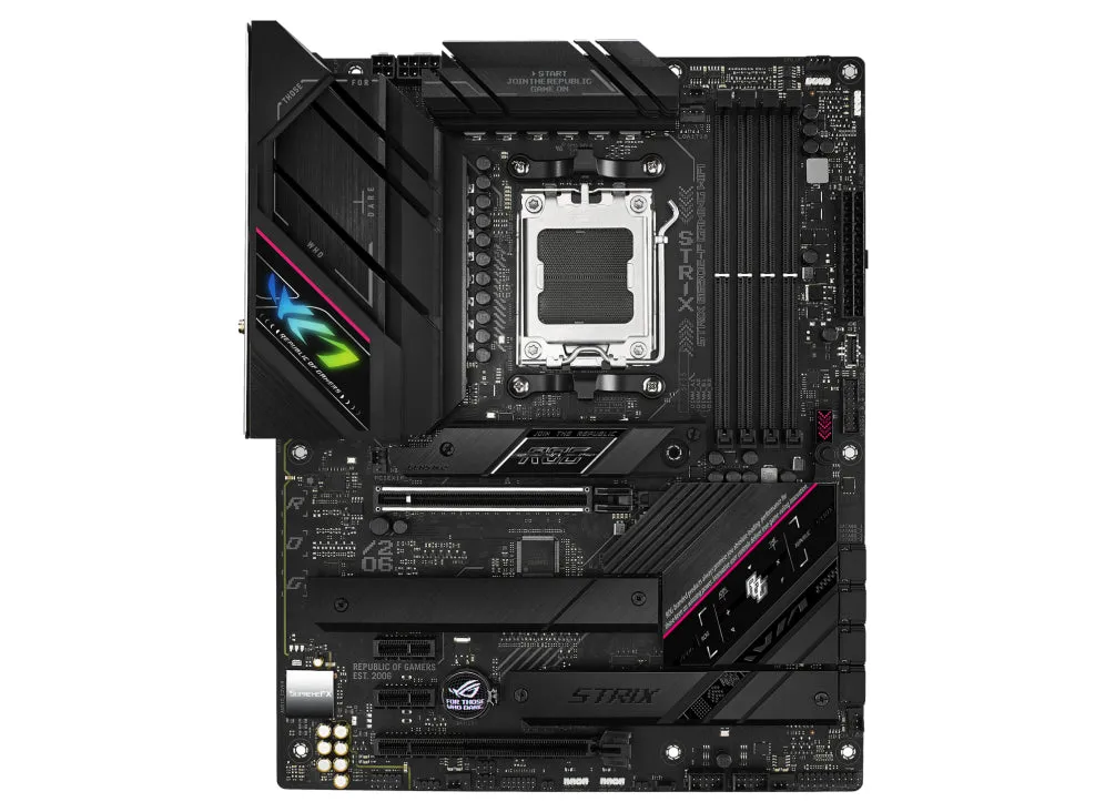 Asus Rog Strix B650e-F Gaming Wifi - Motherboard - Atx - Socket Am5 - Amd B650 Chipset - Usb 3.2 Gen 1, Usb 3.2 Gen 2, U