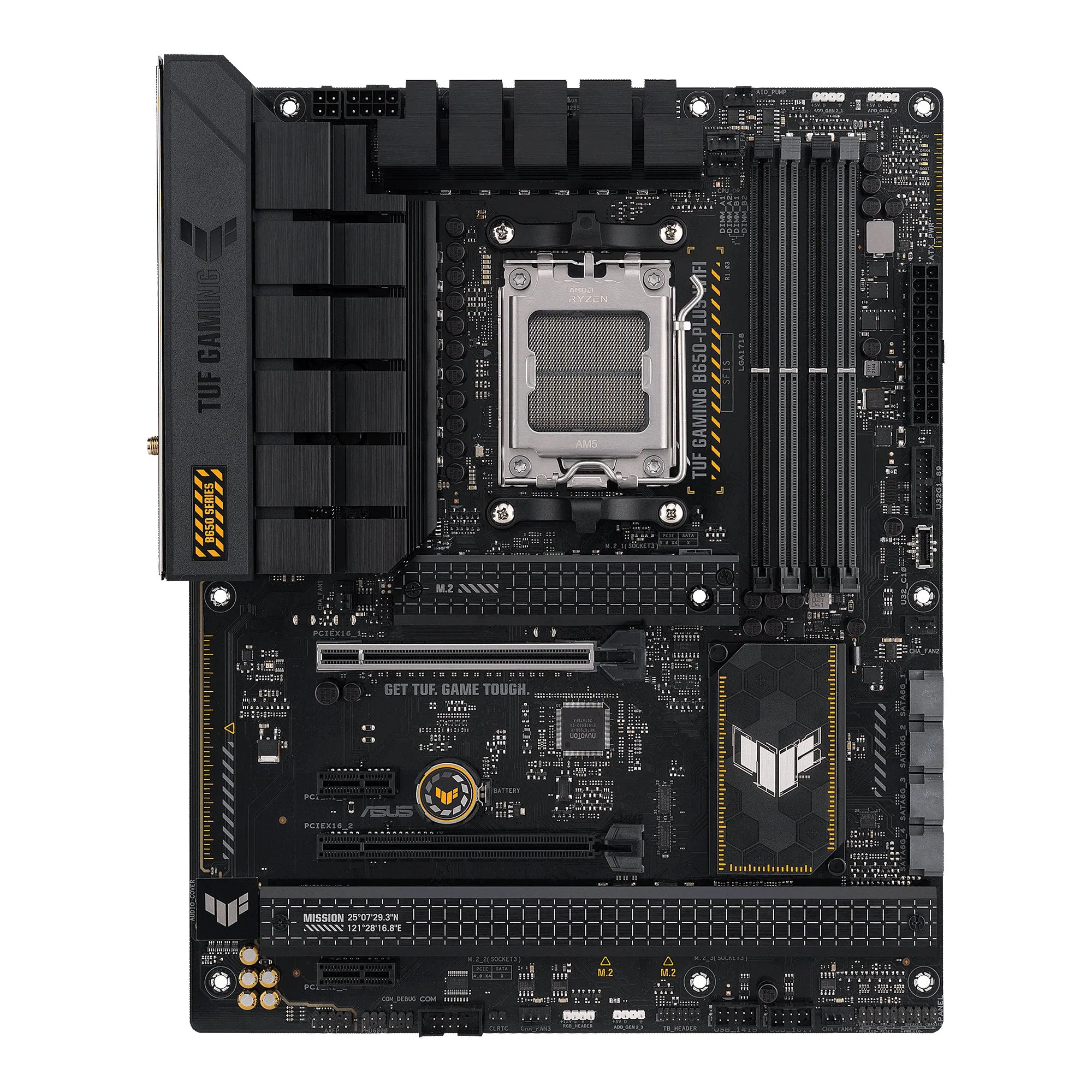 Asus Tuf Gaming B650-Plus Wifi - Motherboard - Atx - Socket Am5 - Amd B650 Chipset - Usb-C 3.2 Gen 2X2, Usb 3.1 Gen 2, U