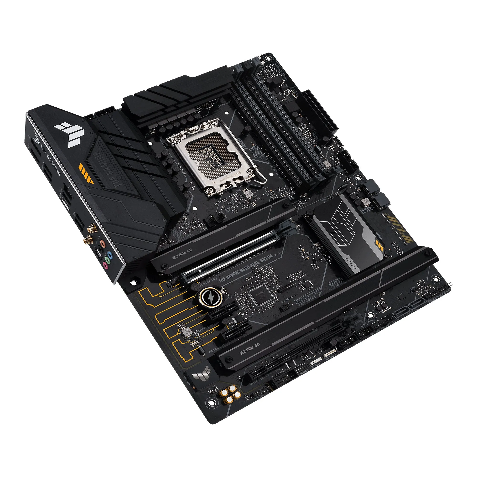 Asus Tuf Gaming B660-Plus Wifi D4 - Motherboard - Atx - Lga1700 Socket - B660 Chipset - Usb 3.2 Gen 1, Usb 3.2 Gen 2, Us