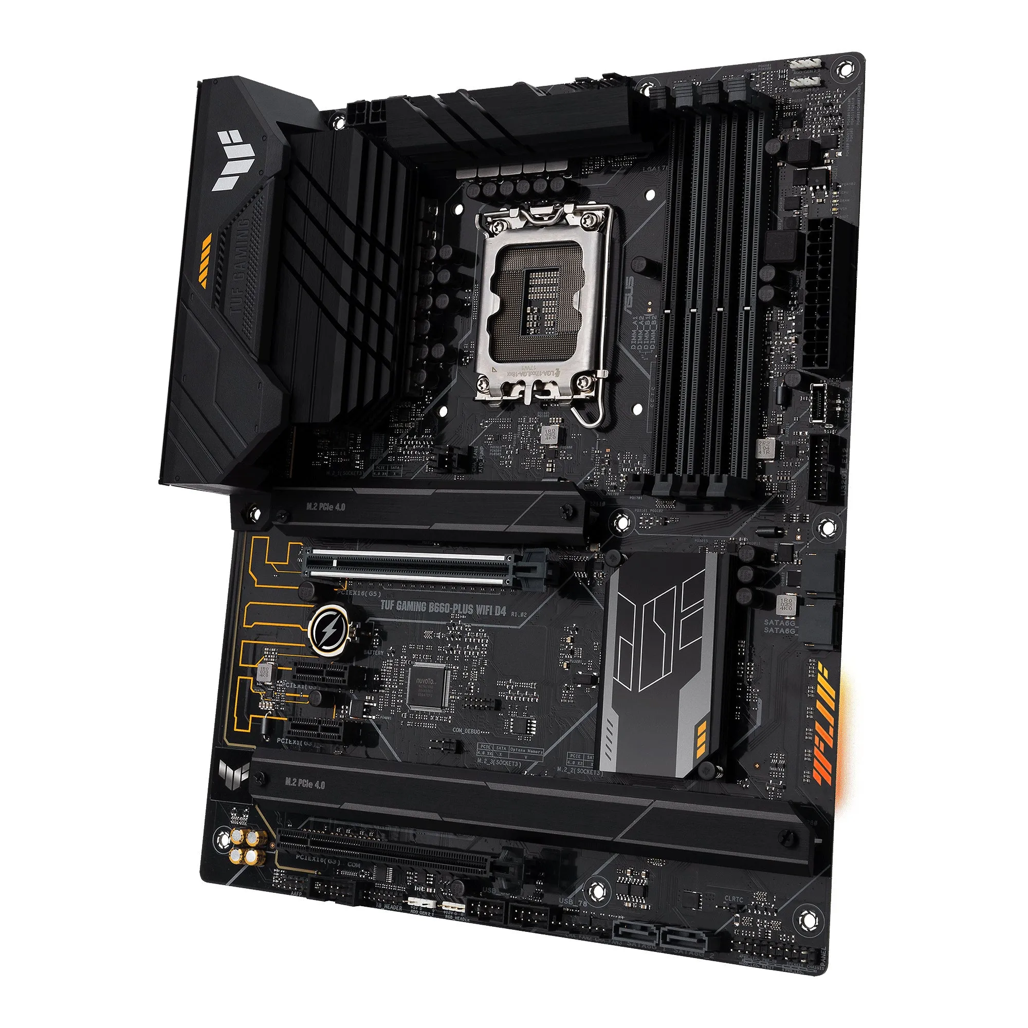 Asus Tuf Gaming B660-Plus Wifi D4 - Motherboard - Atx - Lga1700 Socket - B660 Chipset - Usb 3.2 Gen 1, Usb 3.2 Gen 2, Us