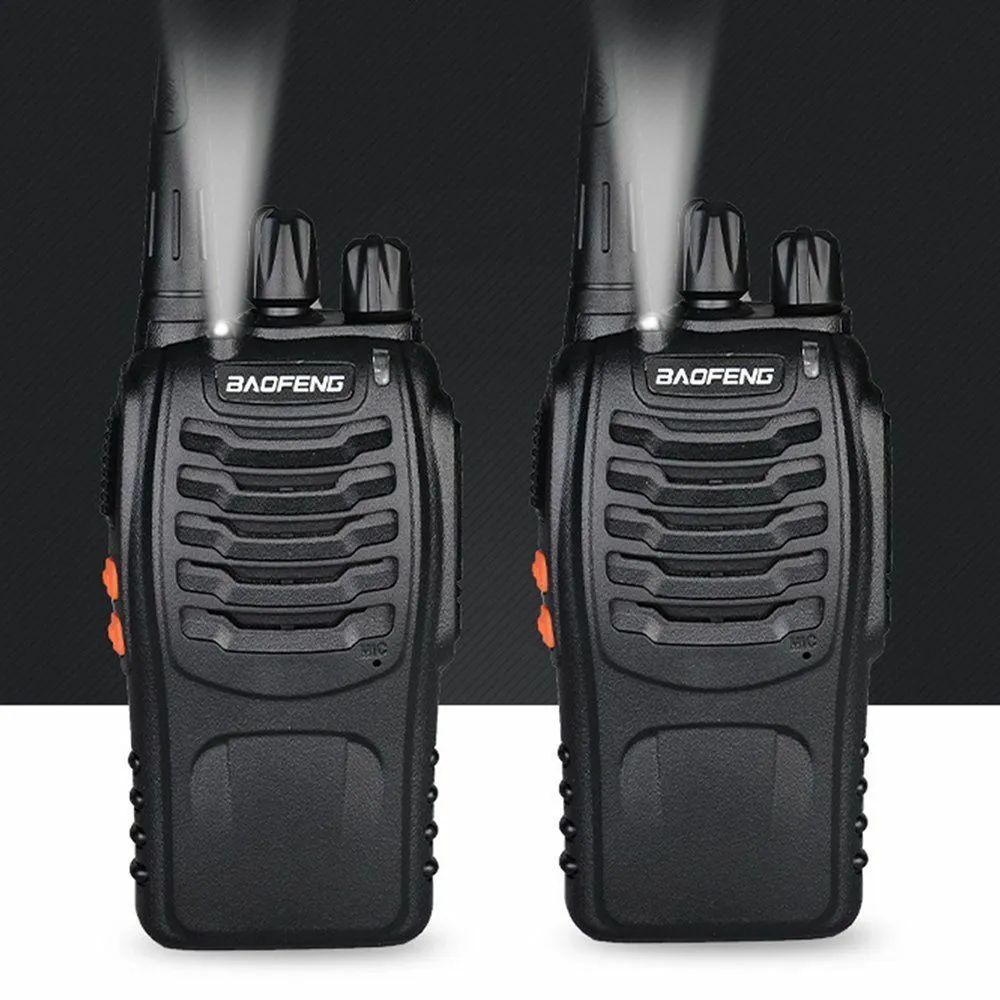 Baofeng BF-888S [5 Pack] | UHF |  5W | 16CH | CTCSS/DCS | Emergency Alarm | Flashlight