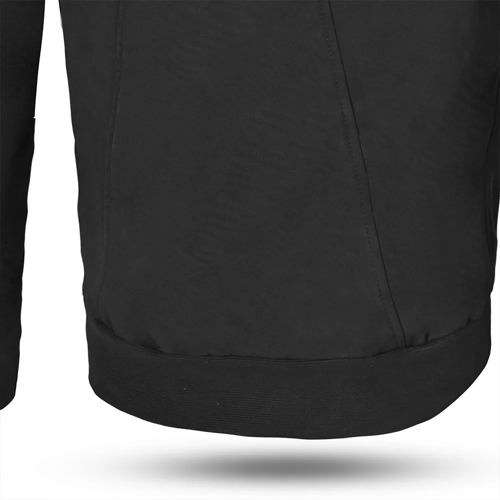 BELA Breeze Softshell Motorbike Riding Hoodie Black Gray