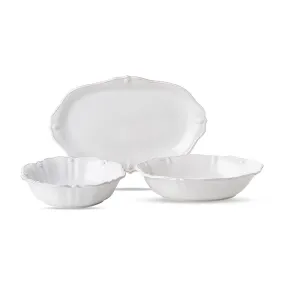 Berry & Thread Serving Bundle Set/3pc - Whitewash