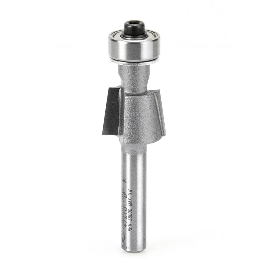 Bevel Trim Router Bit | 8°x 5⁄8 Dia x 1⁄4 x 1⁄4" Shank | 47210 | 738685872109