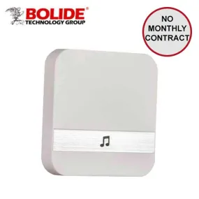 Bolide - Wireless Wi-Fi Doorbell Chime - 50 Tones - App Controlled - White