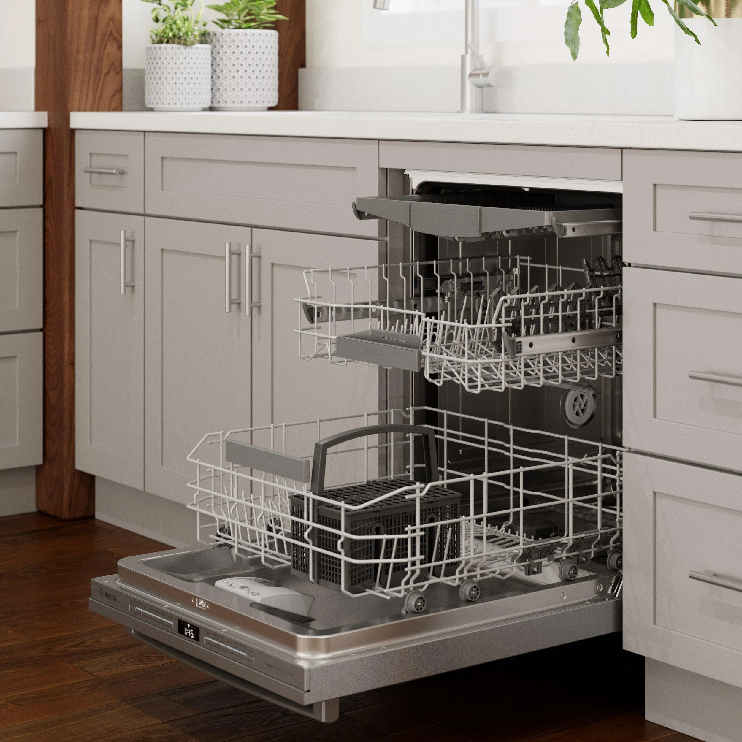 Bosch 24-inch Built-in Dishwasher with Wi-Fi Connectivity SGX78C55UC