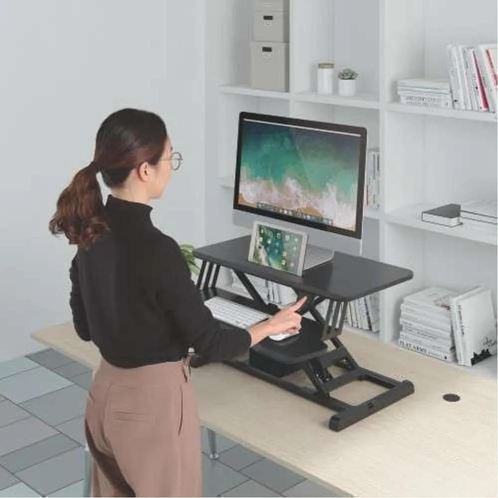 Brateck Desktop Sit-Stand Workstation 480mm 20kg