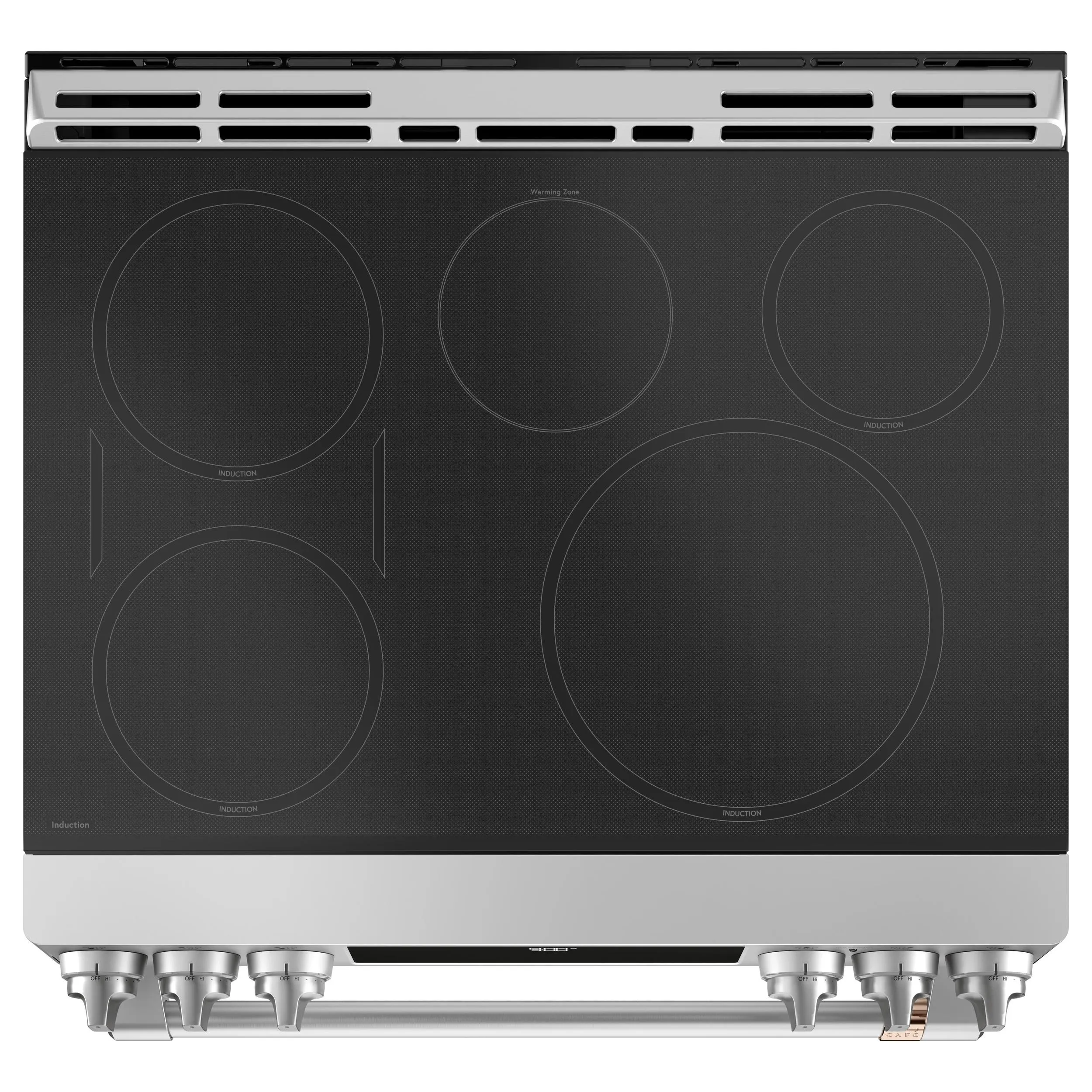 Café 30-inch Slide-in Induction Range with Warming Drawer CCHS900P2MS1