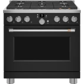 Café 36-inch Freestanding Gas Range with WI-FI Connect CGY366P3TD1