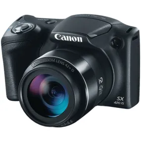 Canon 1068C001 20.0-Megapixel PowerShot SX420 IS Digital Camera (Black)