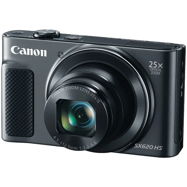 CANON 1072C001 20.2-Megapixel PowerShot(R) SX620 Digital Camera (Black)