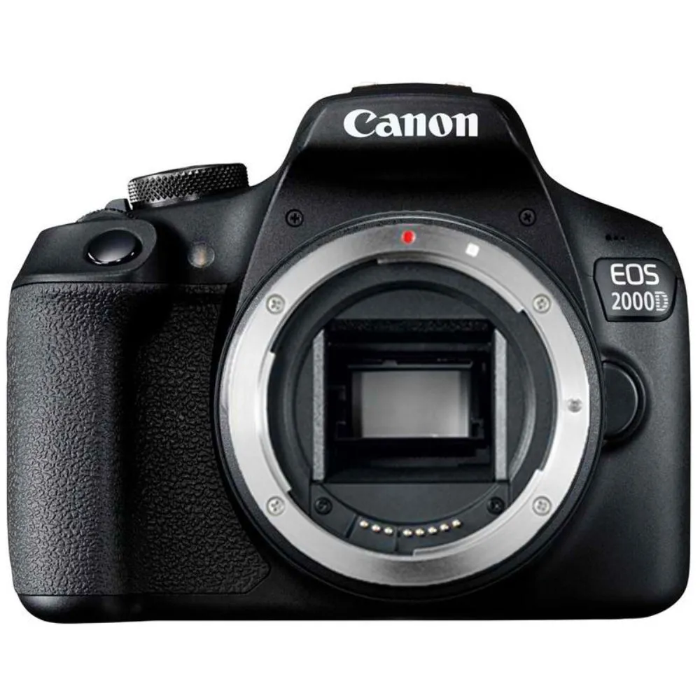 Canon EOS 2000D / Rebel T7 24.1MP CMOS 1080p DSLR Camera   EF-S 18-55mm f/3.5-5.6 Lens