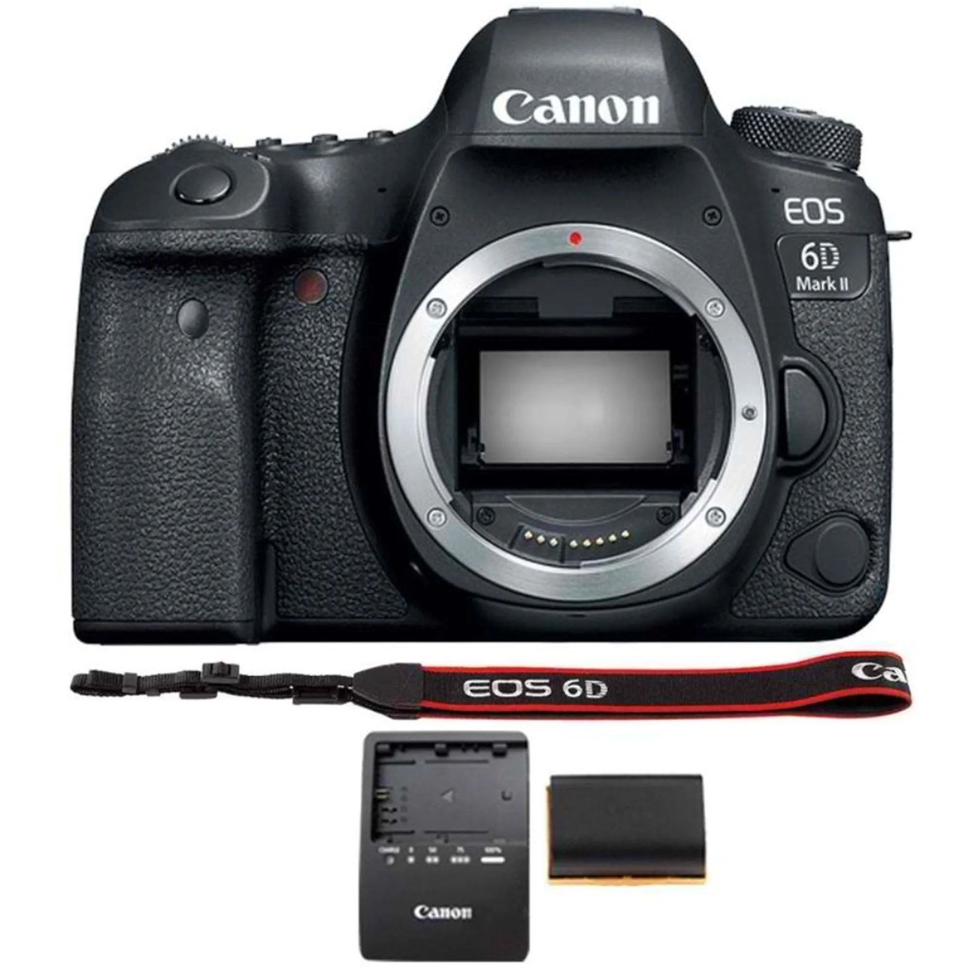 Canon EOS 6D Mark II 26.2MP Full-Frame Digital SLR Camera - Body Only