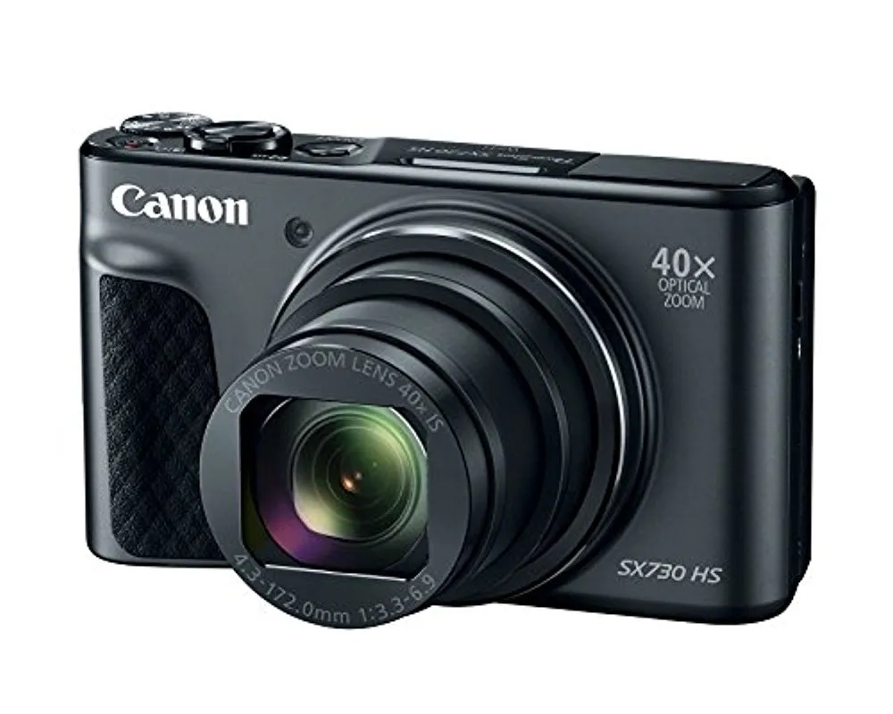 Canon PowerShot SX730 Digital Camera 20.3MP (Black) Wifi NFC