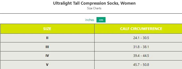 Cep Ultralight Compression Women' Tall Socks -Flash Green