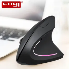 CHYI Ergonomic Vertical Mouse 2.4G Wireless Right Left Hand