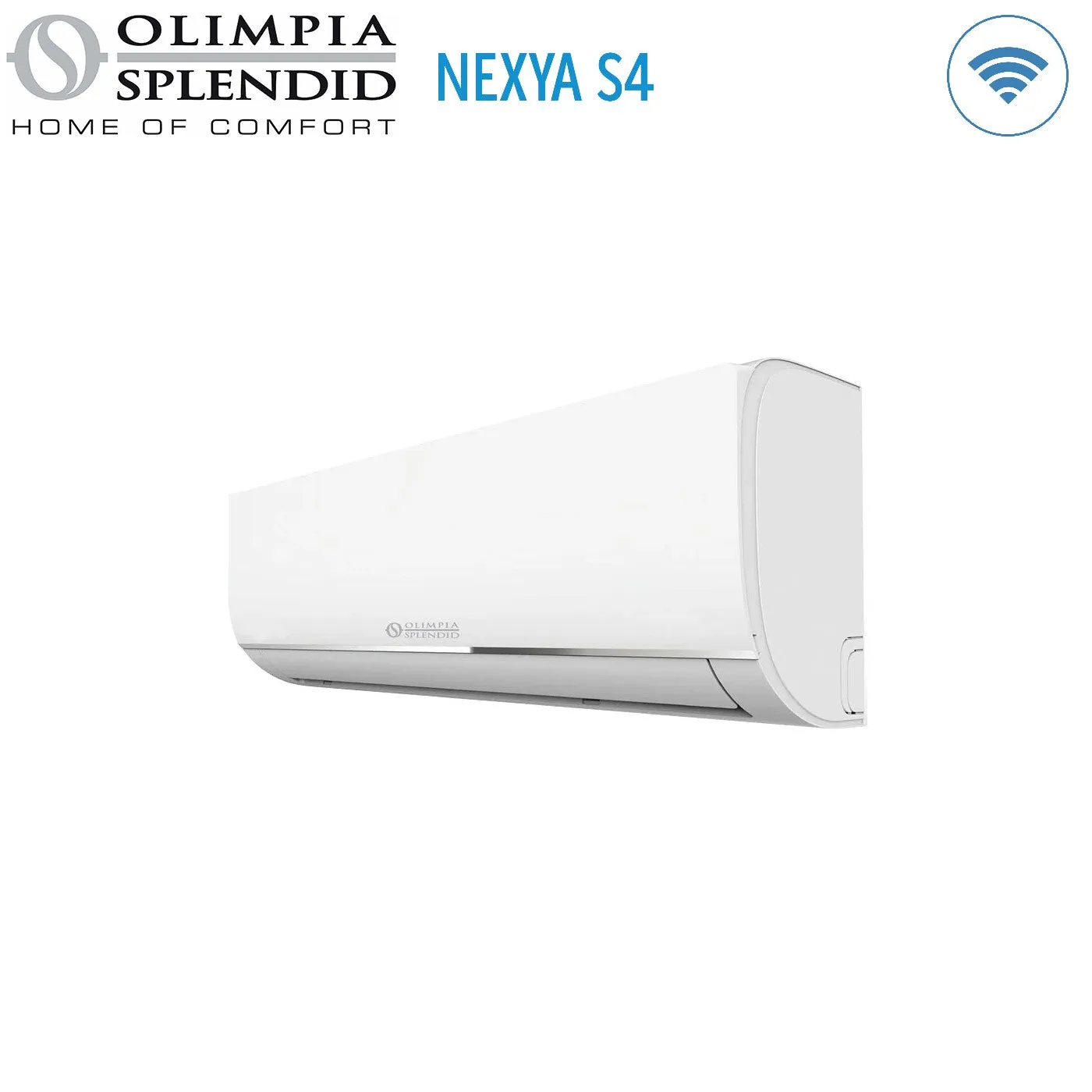 Climatizzatore Condizionatore Olimpia Splendid Dual Split Inverter serie NEXYA S4 12 12 con OS-CEMYH18EI R-32 Wi-Fi Integrato 12000 12000