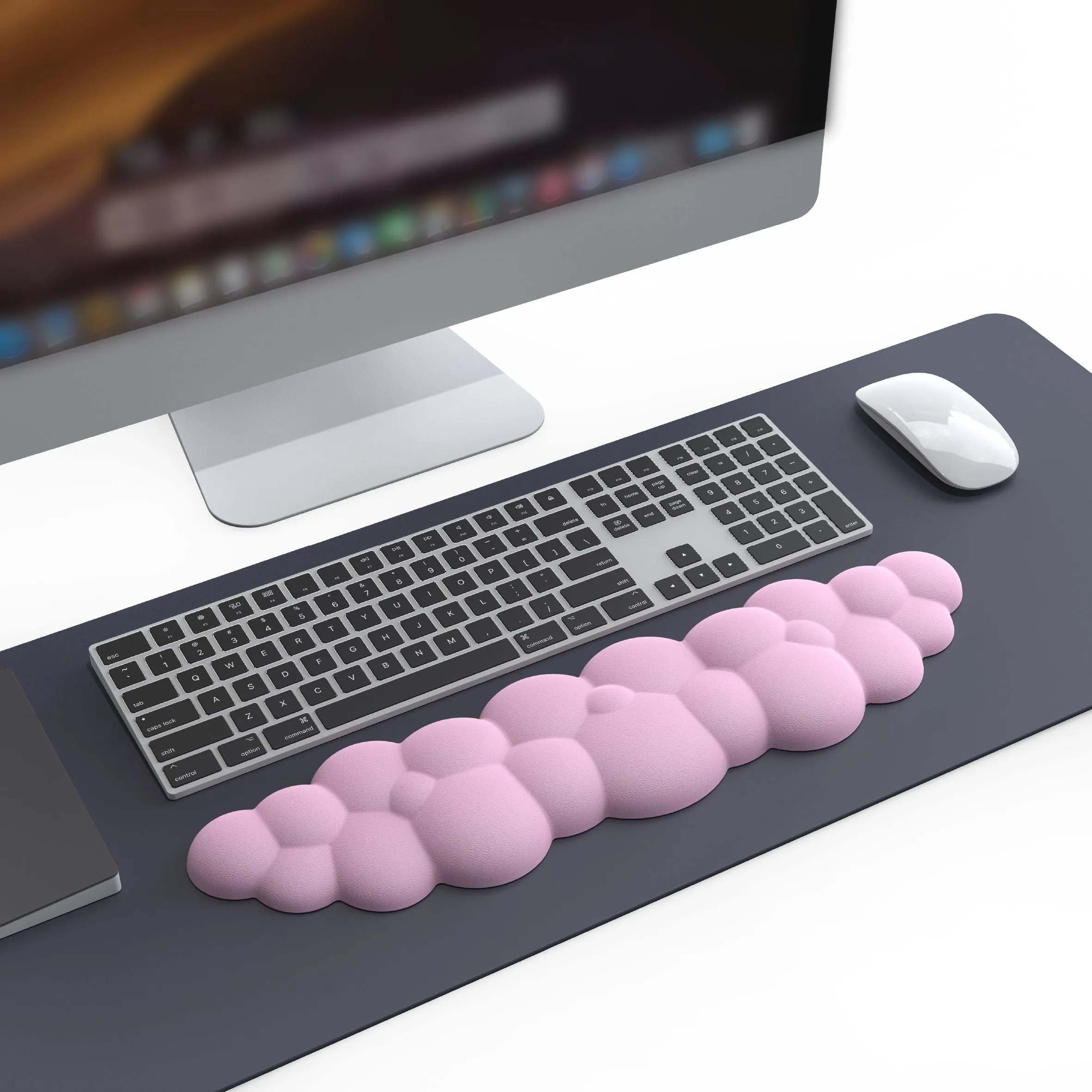 Cloud Wrist Rest Keyboard Pad Ergonomic Comfort for Enhanced Typing Experience