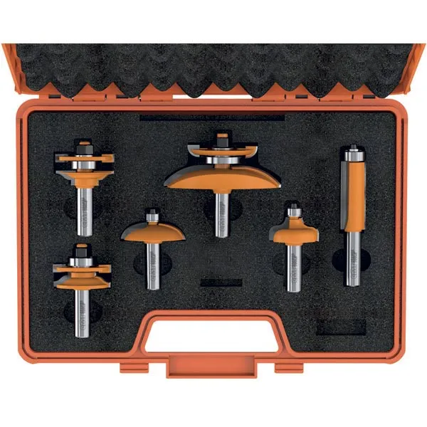 CMT Orange Tool 800.520.11 6-PIECE OGEE CABINETMAKING SET