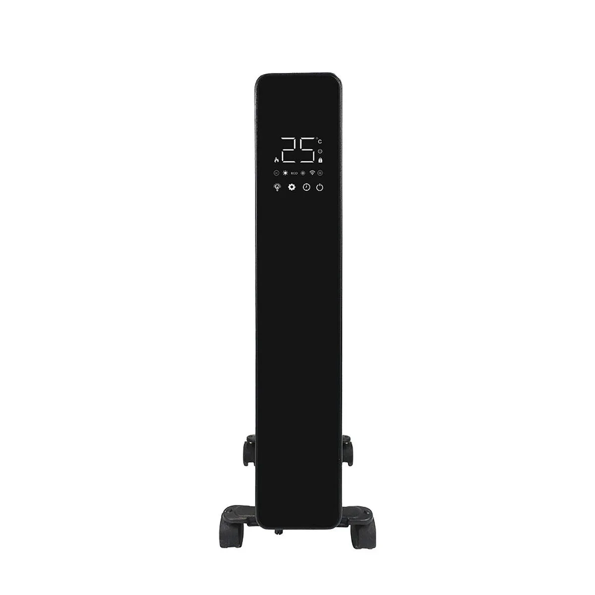 Convettore d'aria EDM 07141 Nero 2000 W Wi-Fi