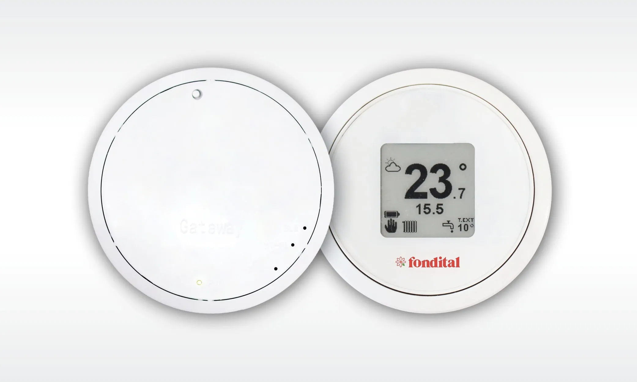 Cronotermostato intelligente Fondital SPOT 22 Starter Kit con gateway Wi-Fi