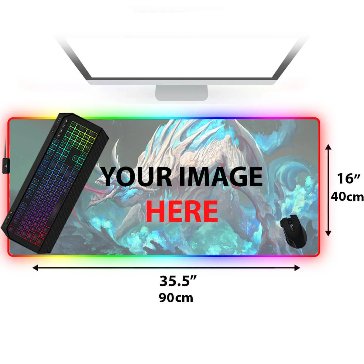 Custom RGB Mouse Pad