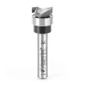 Dado Clean Out Router Bit | 1⁄2 Dia x 1⁄8 x 1⁄4" Shank with Upper BB | 45489-S | 738685000090