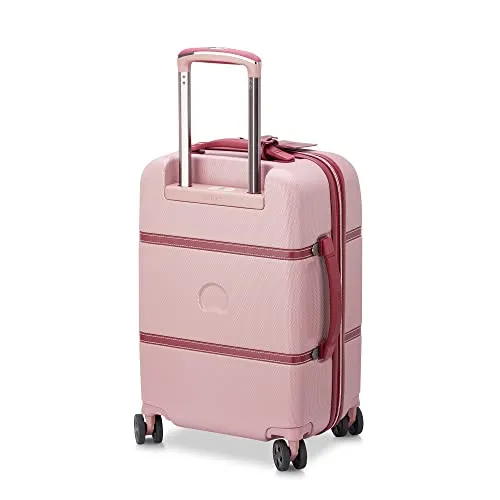 DELSEY Paris Chatelet Hardside Luggage with Spinner Wheels, Pink