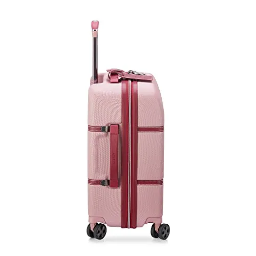 DELSEY Paris Chatelet Hardside Luggage with Spinner Wheels, Pink