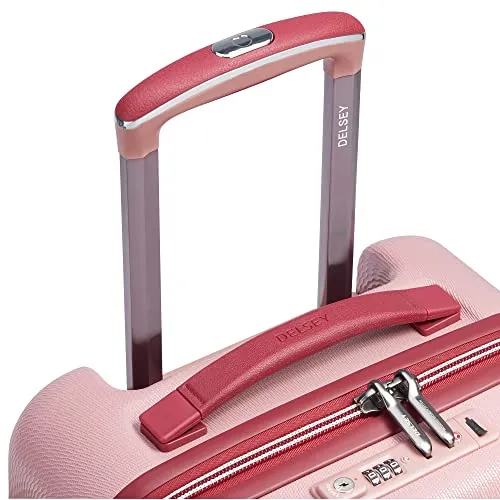 DELSEY Paris Chatelet Hardside Luggage with Spinner Wheels, Pink