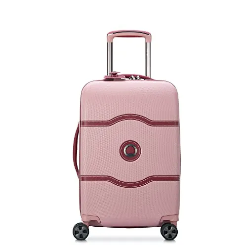 DELSEY Paris Chatelet Hardside Luggage with Spinner Wheels, Pink