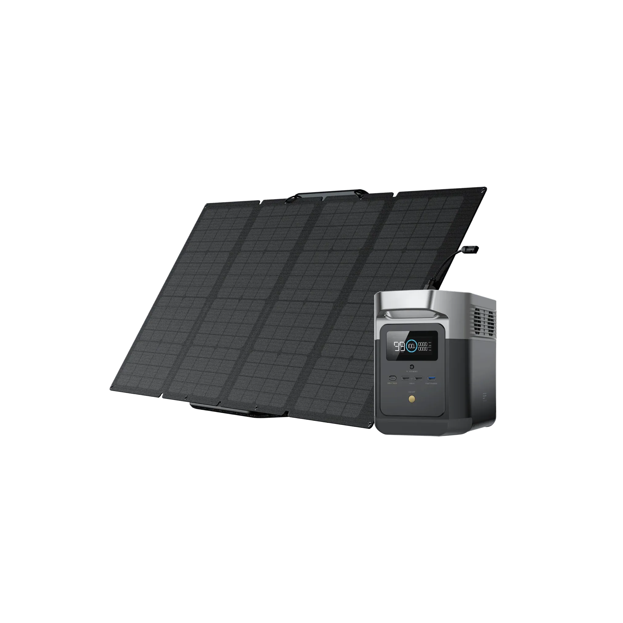 EcoFlow DELTA mini Solar Generator   1 (One) 160W Portable Solar Panel