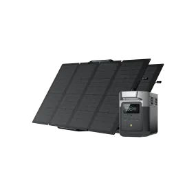 EcoFlow DELTA mini Solar Generator   2 (Two) 160W Portable Solar Panels