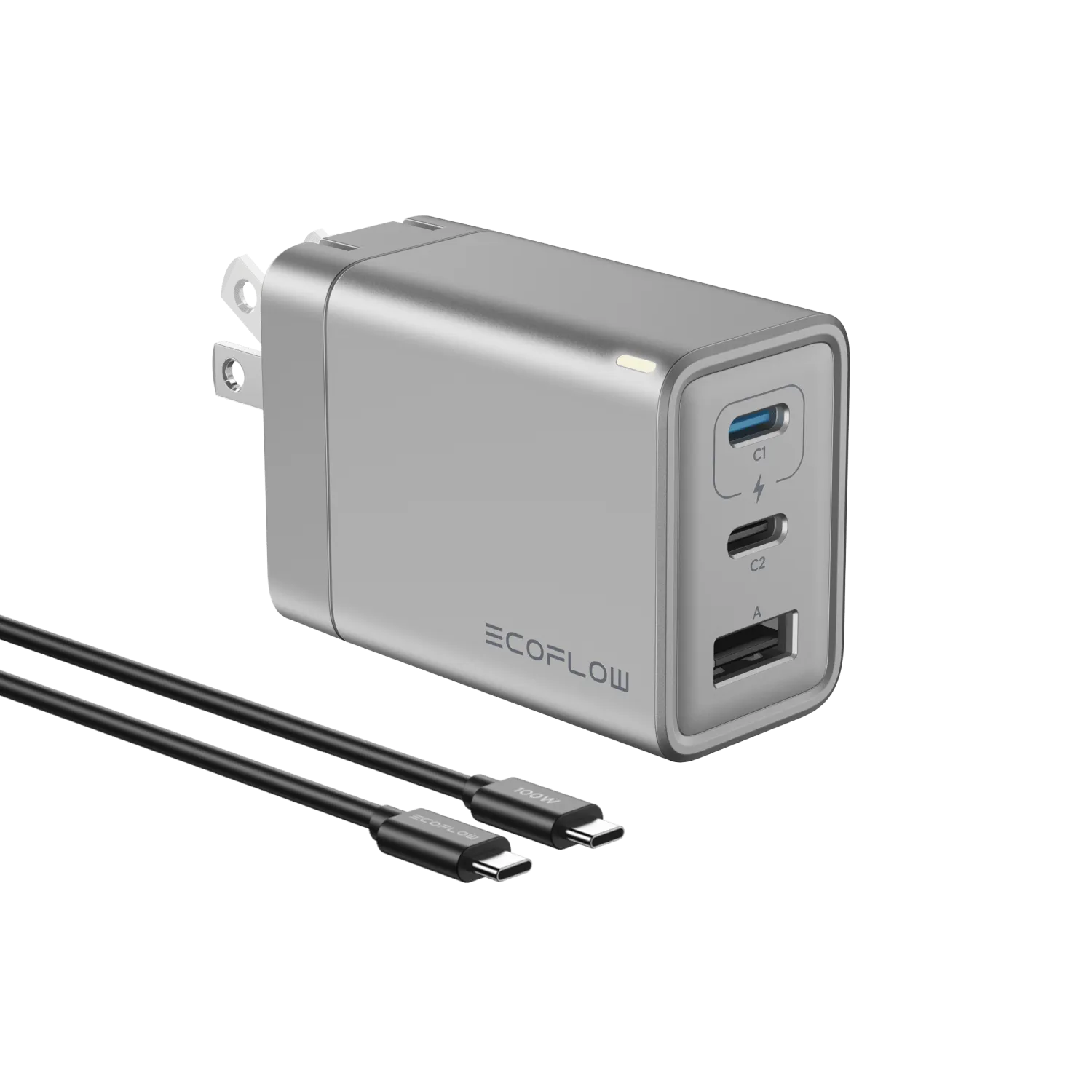 EcoFlow RAPID 65W GaN Charger with 100W Cable