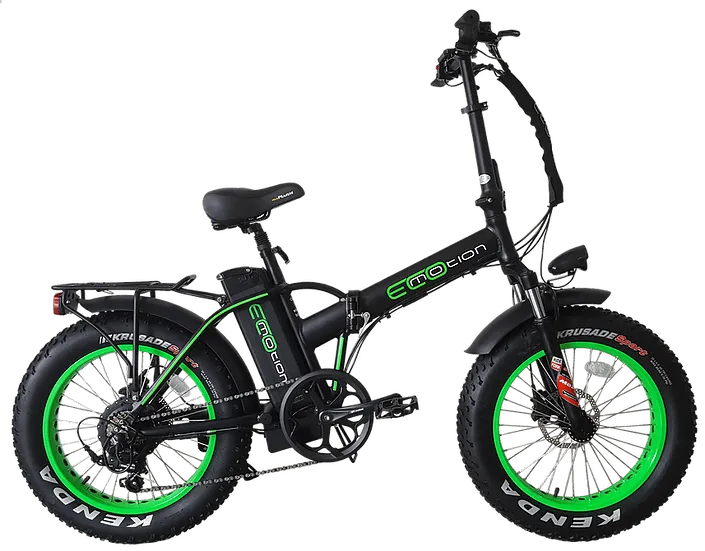 EcoMotion Mini Pro 48V 500W Electric Folding Fat Tire Bike