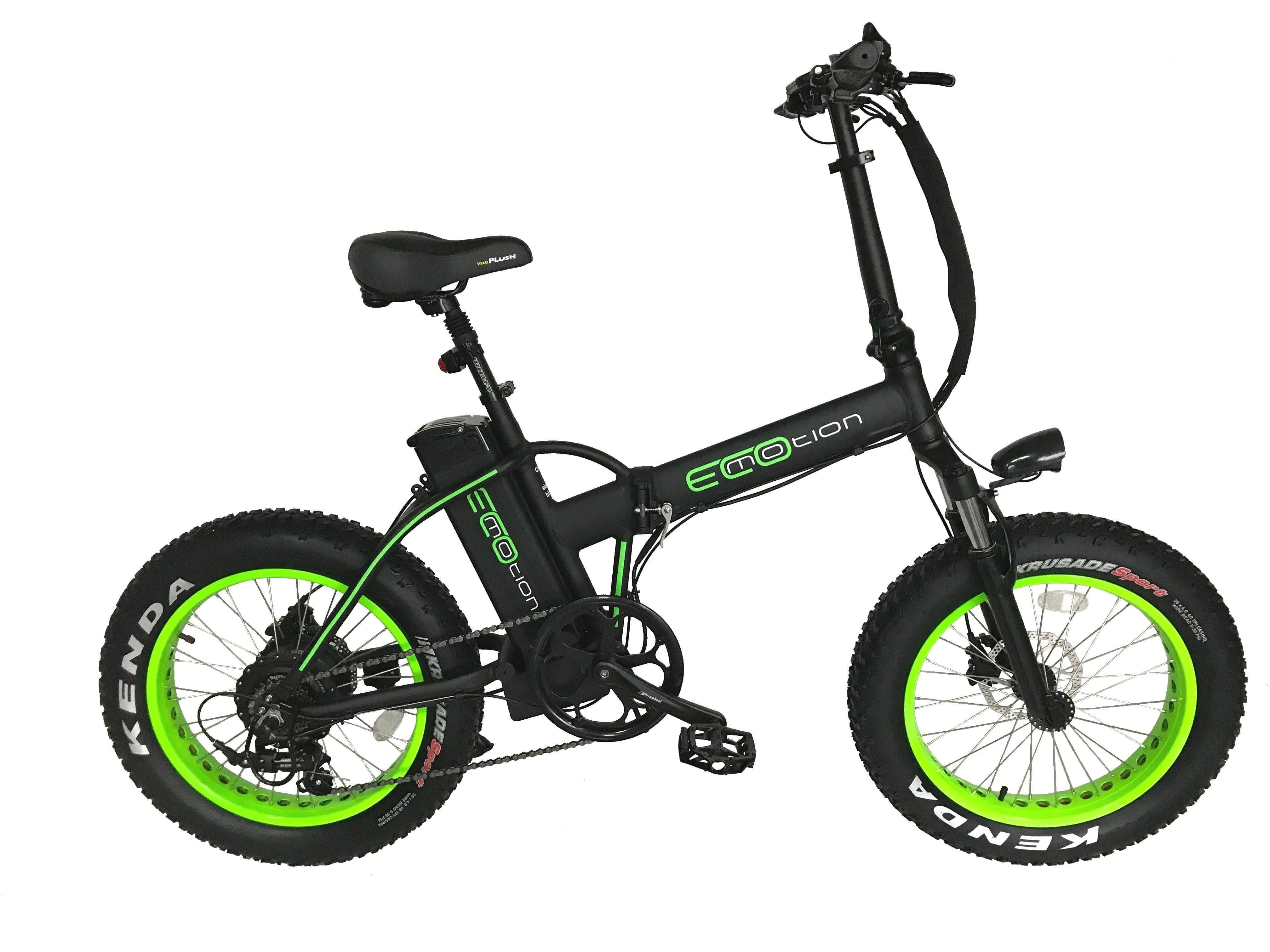 EcoMotion Mini Pro 48V 500W Electric Folding Fat Tire Bike