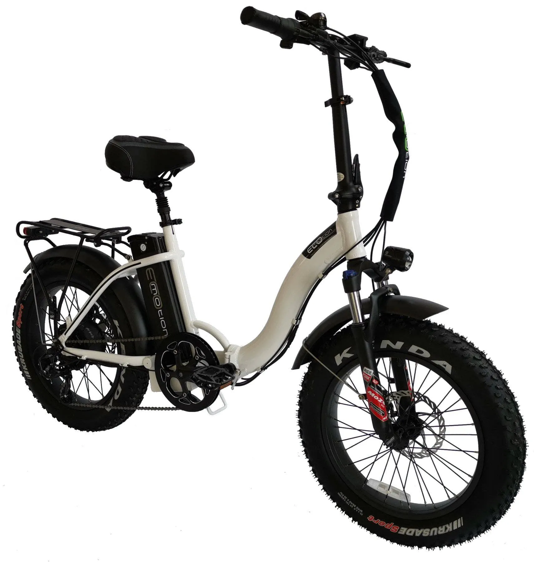 EcoMotion Mini Pro 48V 500W Low Step Electric Folding Fat Tire Bike