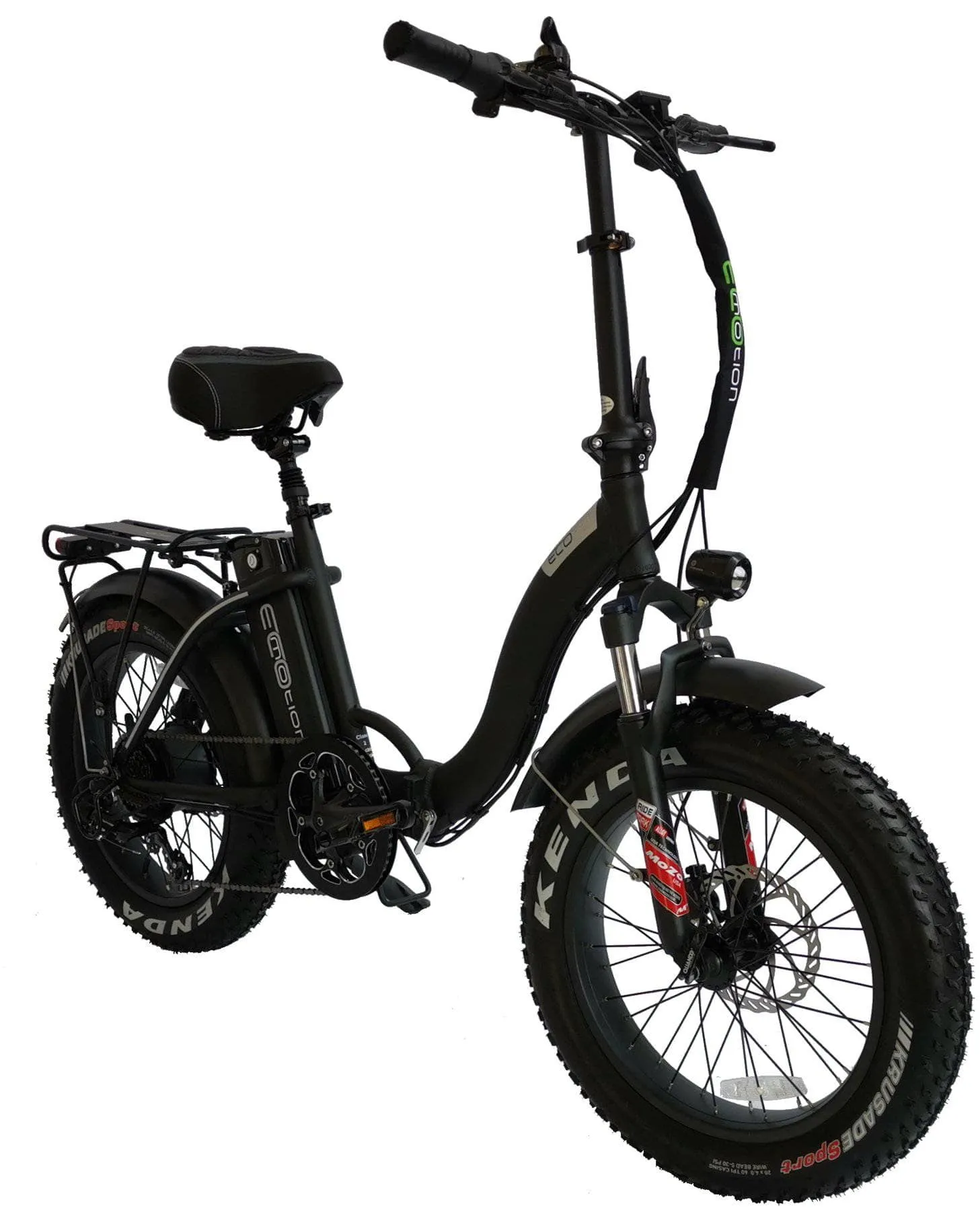 EcoMotion Mini Pro 48V 500W Low Step Electric Folding Fat Tire Bike