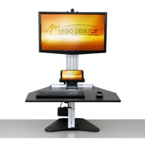 Ergo Desktop Electric Kangaroo Pro Standing Desk Converter