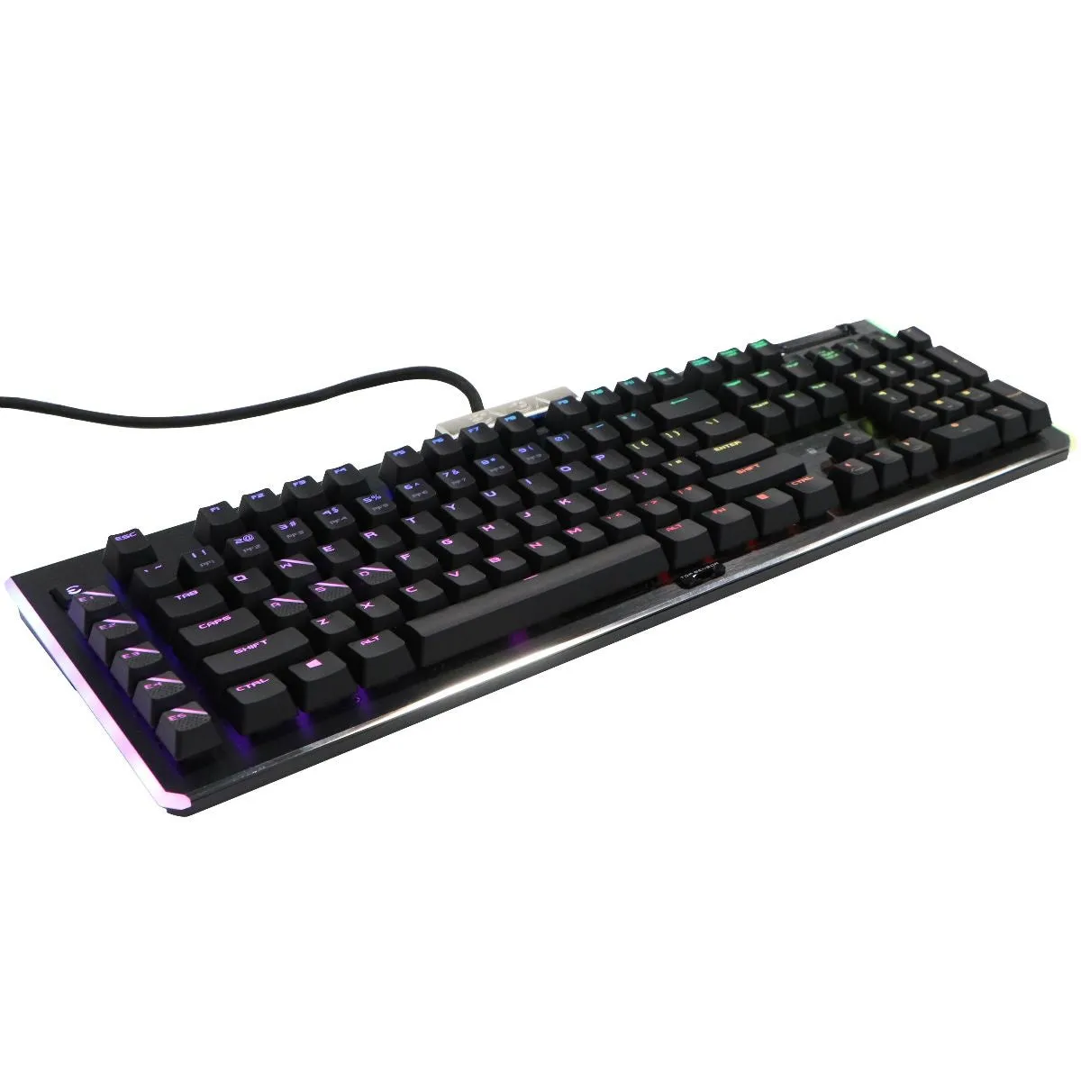 EVGA Z20 RGB Mechanical Gaming Keyboard, Optical Mechanical Switches (Clicky)