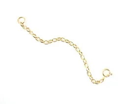 Extender Chain. Necklace Extender. Gold filled, Rose Gold or Sterling Silver Chain Extender