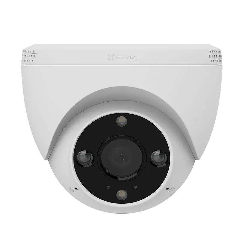 EZVIZ H4 2K - TELECAMERA DOME WI-FI DA ESTERNO - IP67 - LUCE STROBO E SIRENA - SENSORE MOVIMENTO - AUDIO BIDIREZIONALE - PRIVACY MASK PER OSCURAMENTO ZONE - VISIONE NOTTURNA A COLORI - SCHEDE MICROSD FINO A 512GB